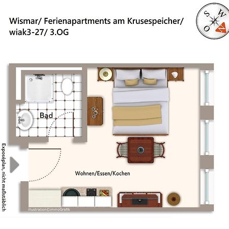 Ferienapartments Am Krusespeicher Ferienapartments Am Krusespeicher 3-27 Wißmar Buitenkant foto